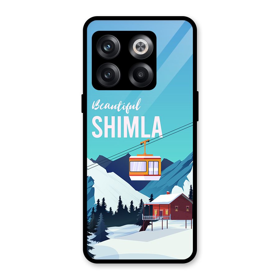 Beautiful Shimla Glass Back Case for OnePlus 10T