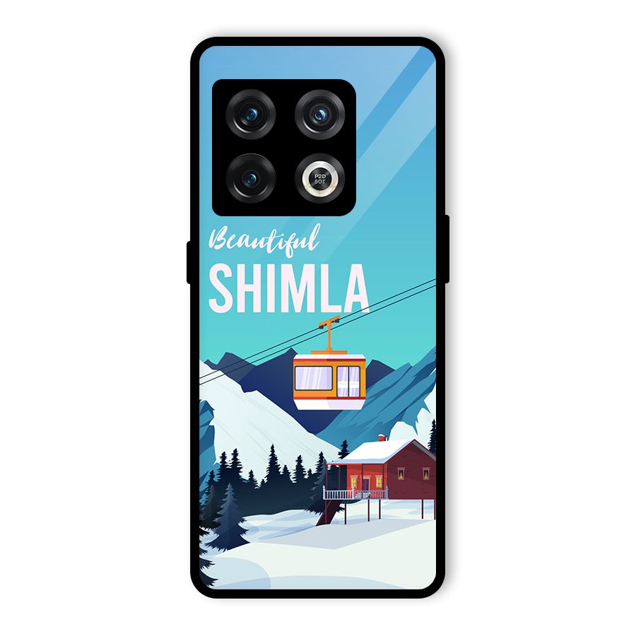 Beautiful Shimla Glass Back Case for OnePlus 10 Pro 5G