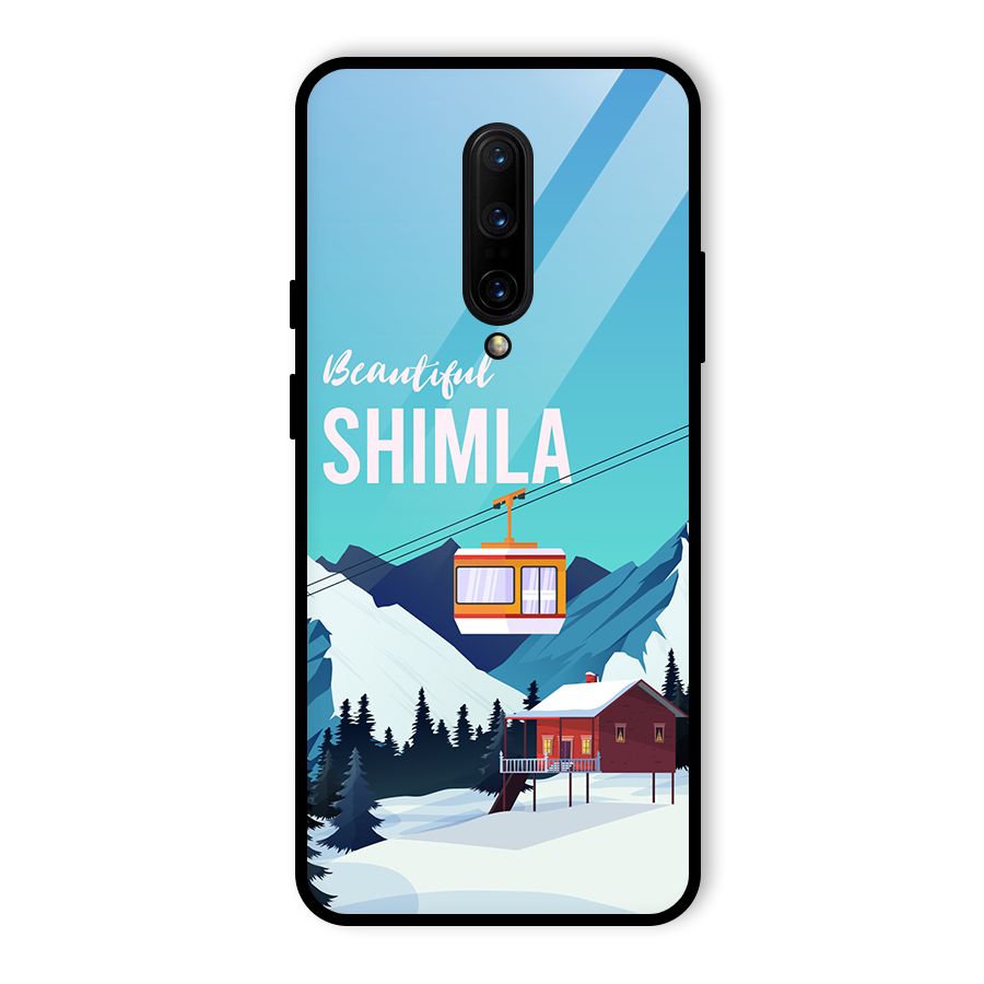 Beautiful Shimla Glass Back Case for OnePlus 7 Pro