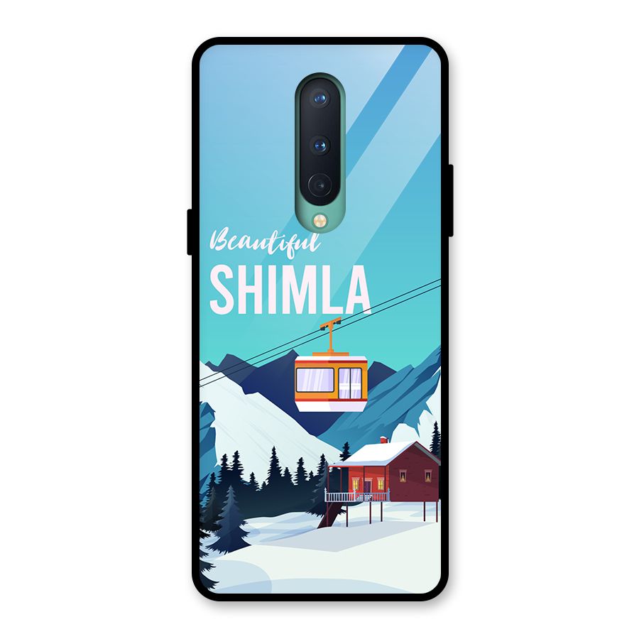 Beautiful Shimla Glass Back Case for OnePlus 8