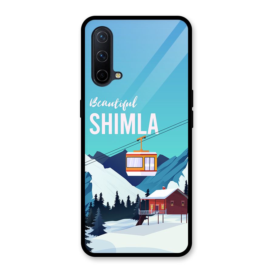 Beautiful Shimla Glass Back Case for OnePlus Nord CE 5G