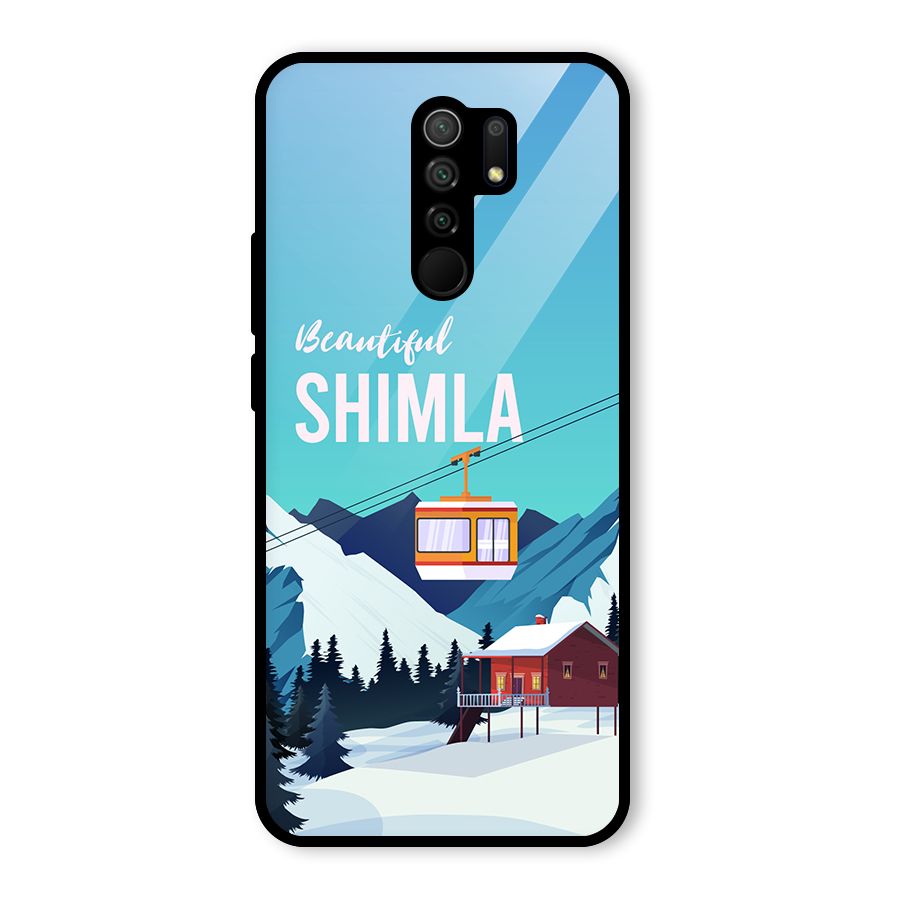 Beautiful Shimla Glass Back Case for Poco M2