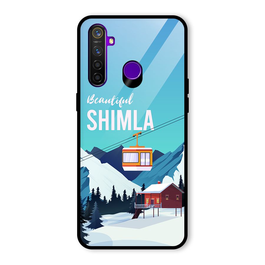 Beautiful Shimla Glass Back Case for Realme 5 Pro