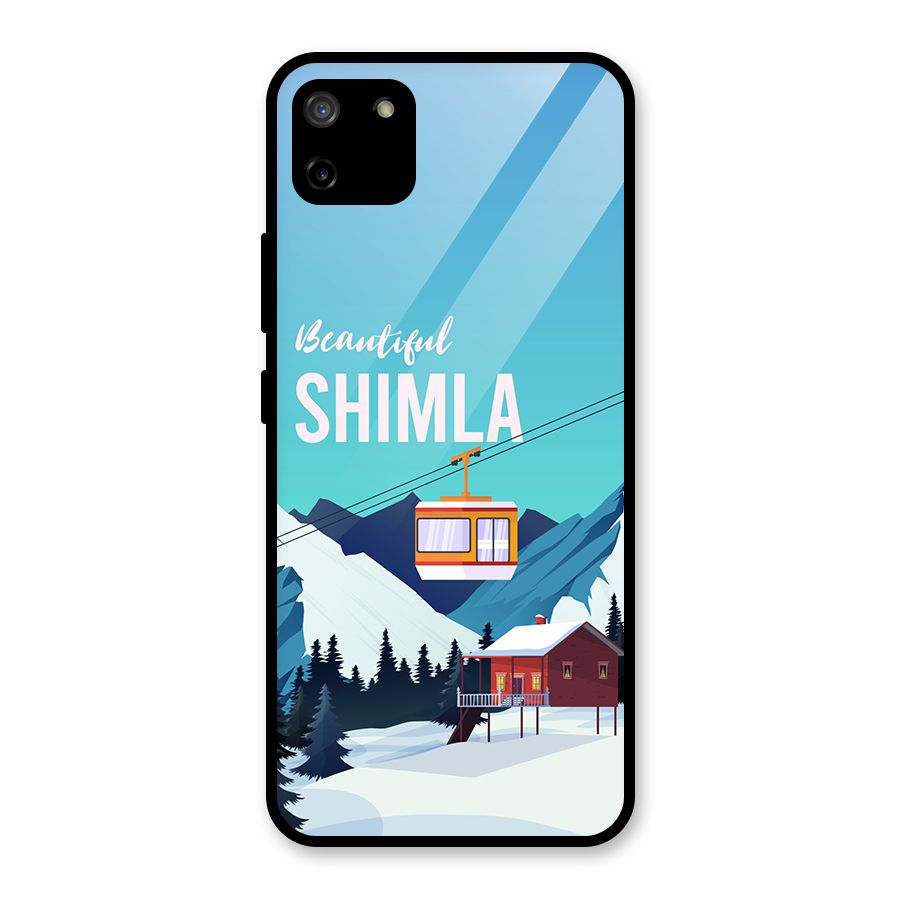 Beautiful Shimla Glass Back Case for Realme C11