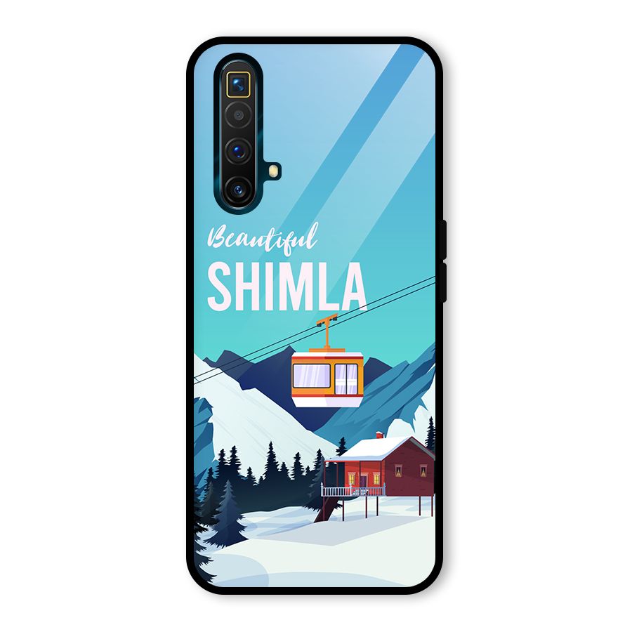 Beautiful Shimla Glass Back Case for Realme X3 SuperZoom