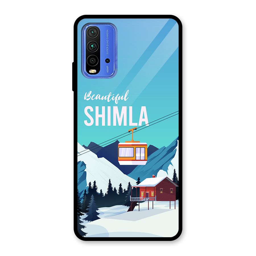 Beautiful Shimla Glass Back Case for Redmi 9 Power