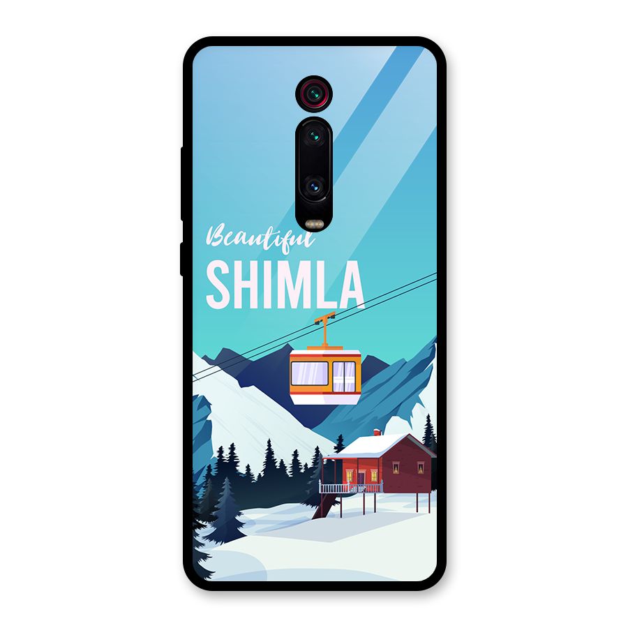 Beautiful Shimla Glass Back Case for Redmi K20