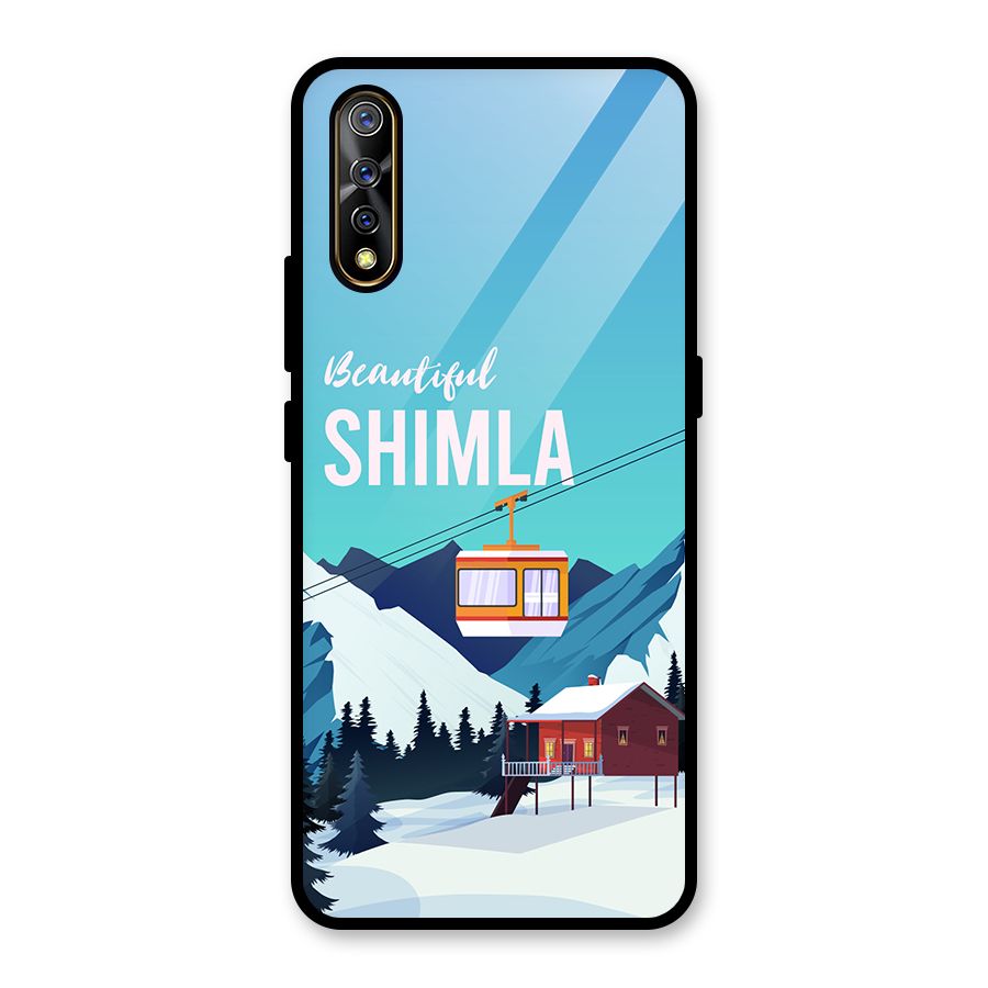 Beautiful Shimla Glass Back Case for Vivo S1