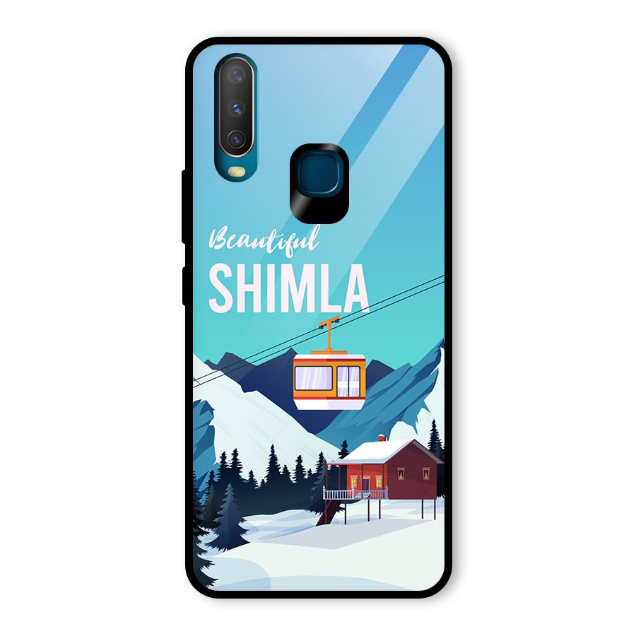 Beautiful Shimla Glass Back Case for Vivo U10