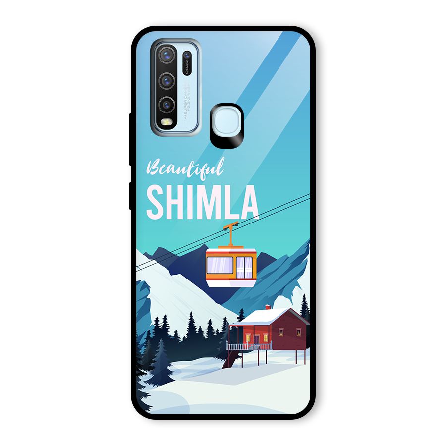 Beautiful Shimla Glass Back Case for Vivo Y50