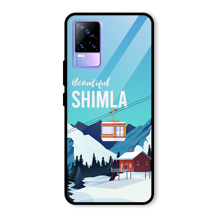 Beautiful Shimla Glass Back Case for Vivo Y73
