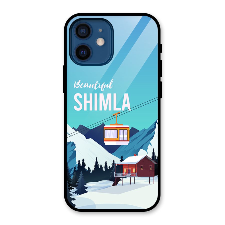 Beautiful Shimla Glass Back Case for iPhone 12 Mini