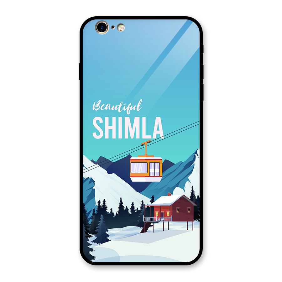 Beautiful Shimla Glass Back Case for iPhone 6 Plus 6S Plus
