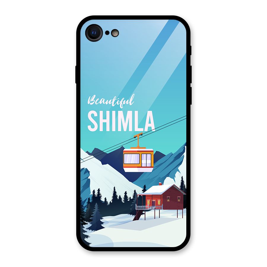 Beautiful Shimla Glass Back Case for iPhone 7
