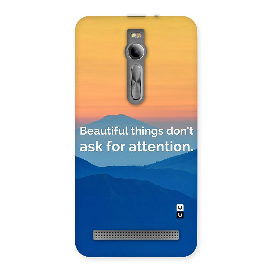 Beautiful Things Quote Back Case for Asus Zenfone 2