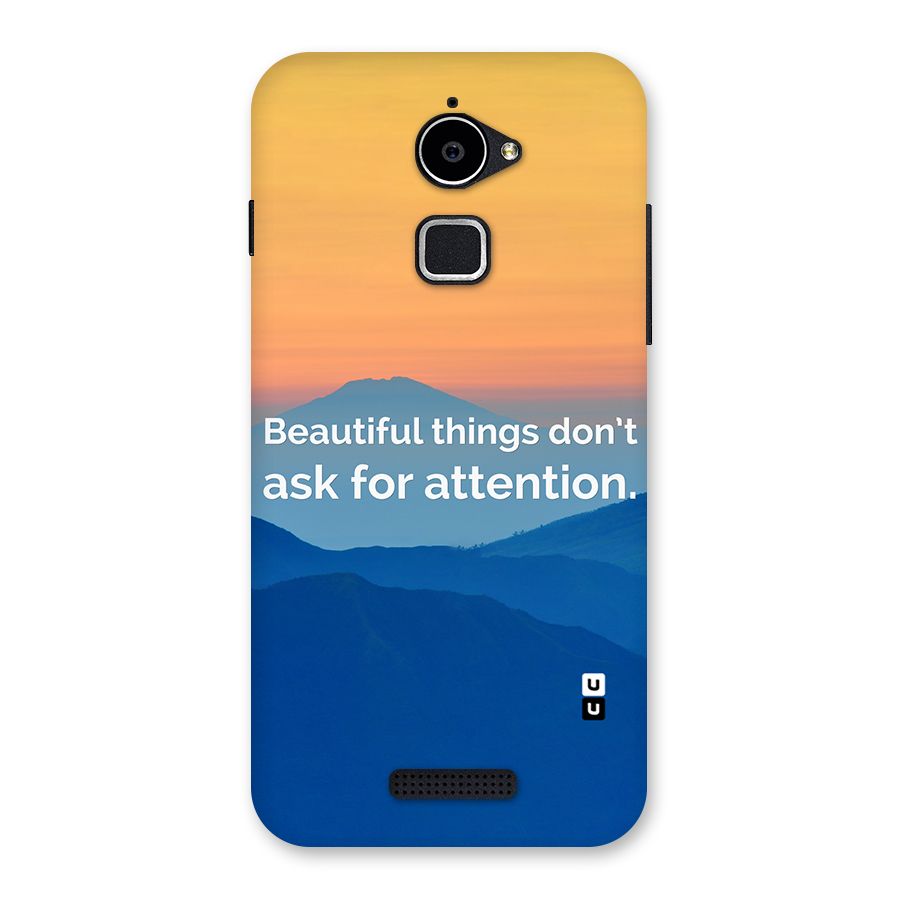 Beautiful Things Quote Back Case for Coolpad Note 3 Lite