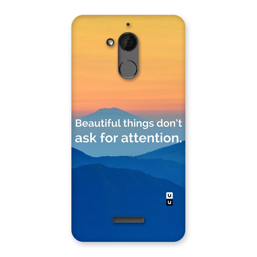 Beautiful Things Quote Back Case for Coolpad Note 5