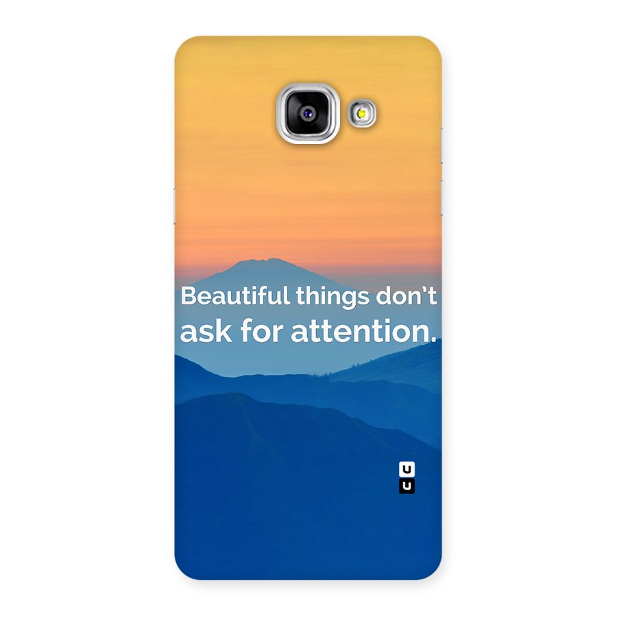 Beautiful Things Quote Back Case for Galaxy A5 2016