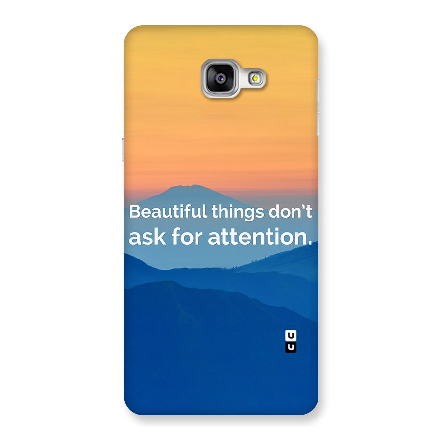 Beautiful Things Quote Back Case for Galaxy A9