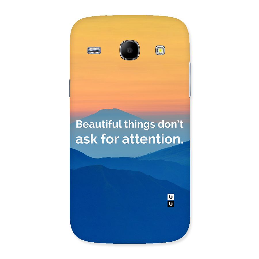 Beautiful Things Quote Back Case for Galaxy Core