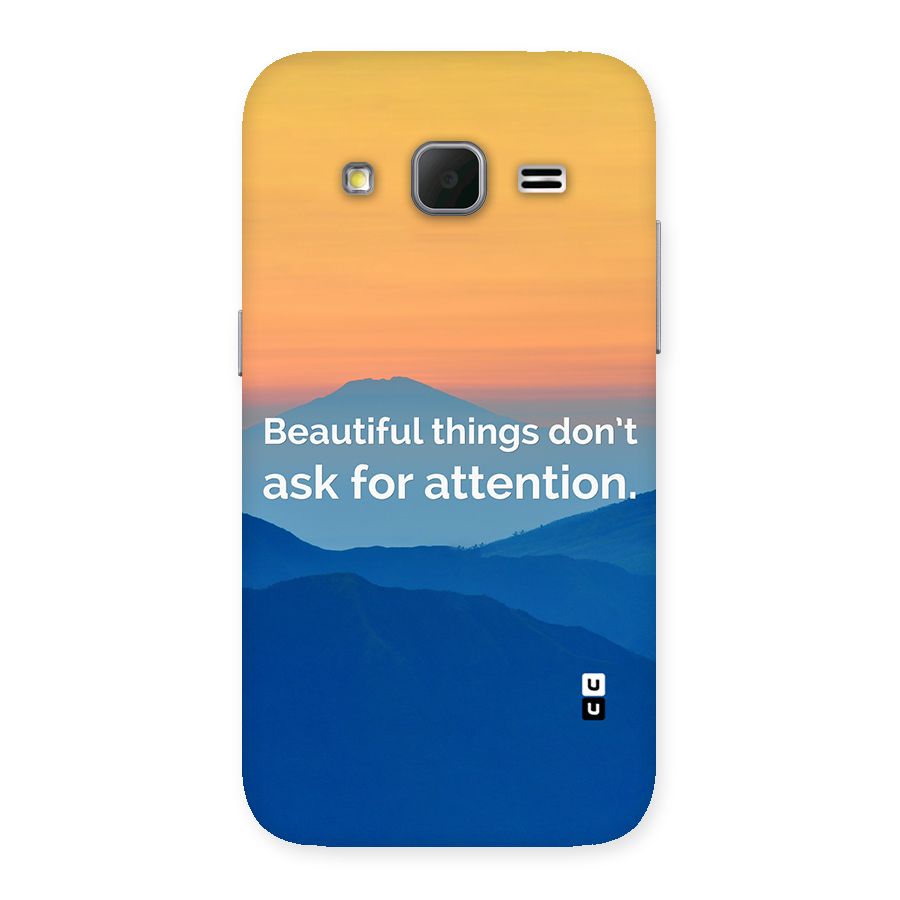 Beautiful Things Quote Back Case for Galaxy Core Prime