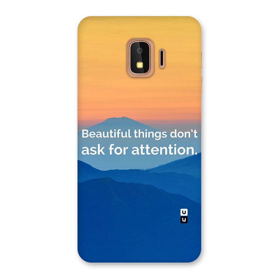Beautiful Things Quote Back Case for Galaxy J2 Core