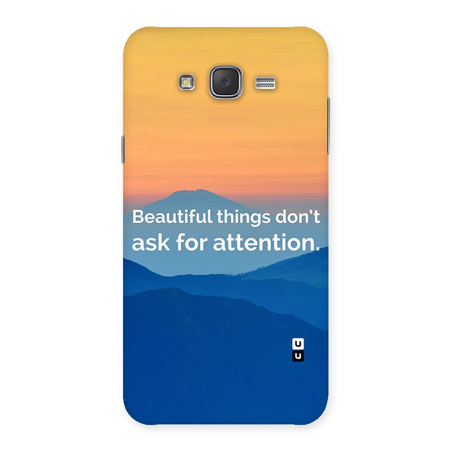 Beautiful Things Quote Back Case for Galaxy J7