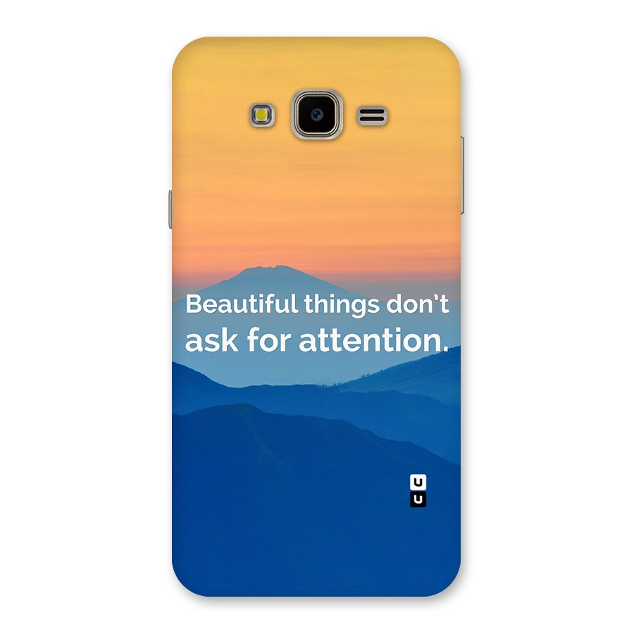 Beautiful Things Quote Back Case for Galaxy J7 Nxt