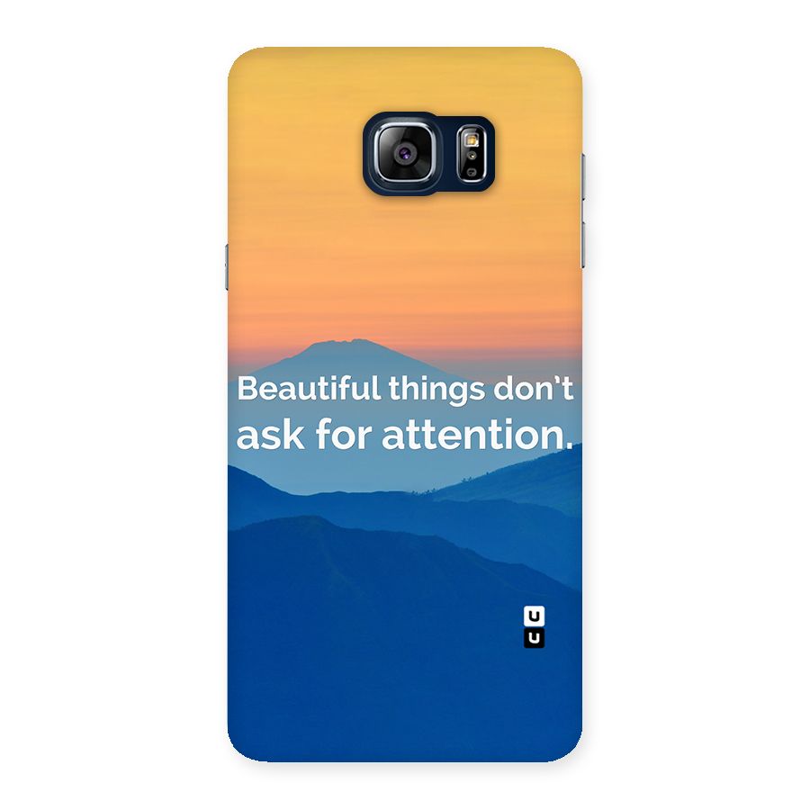 Beautiful Things Quote Back Case for Galaxy Note 5