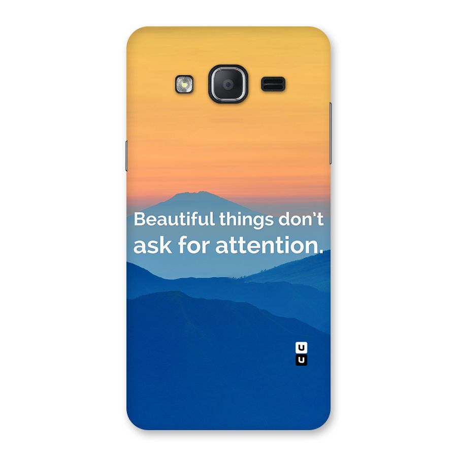 Beautiful Things Quote Back Case for Galaxy On7 2015