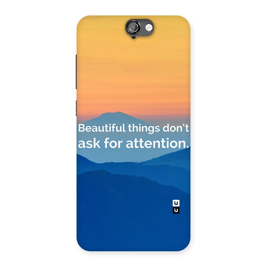 Beautiful Things Quote Back Case for HTC One A9