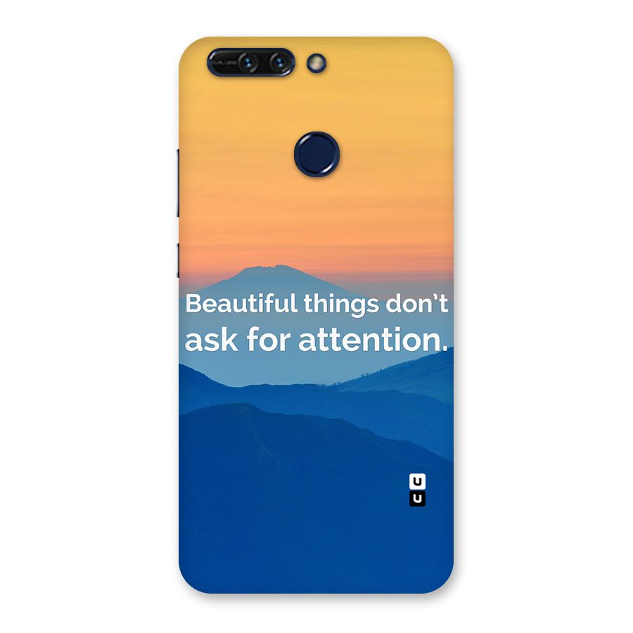 Beautiful Things Quote Back Case for Honor 8 Pro