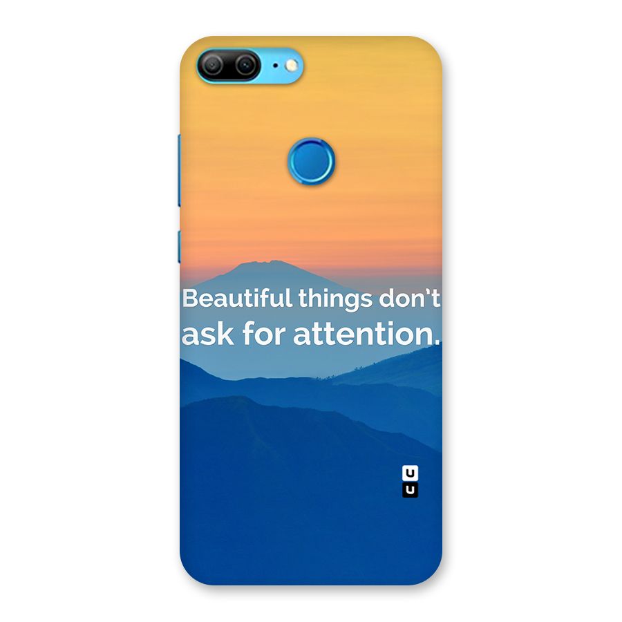 Beautiful Things Quote Back Case for Honor 9 Lite