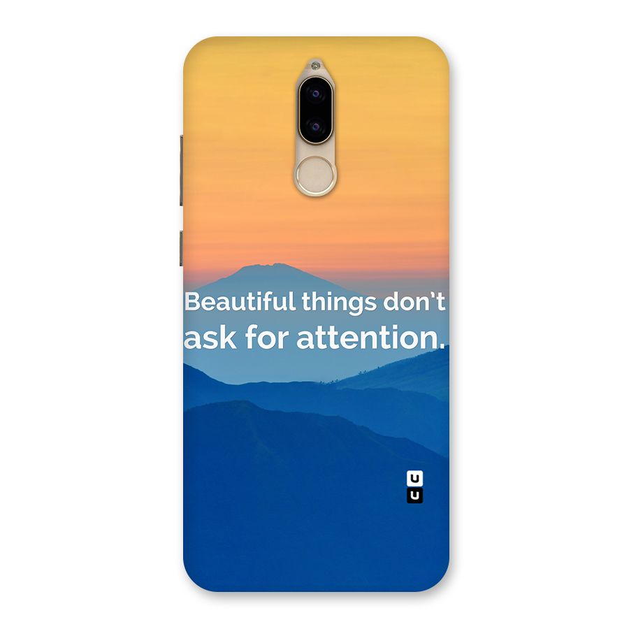 Beautiful Things Quote Back Case for Honor 9i