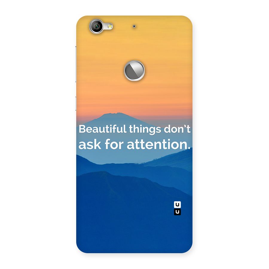 Beautiful Things Quote Back Case for LeTV Le 1s