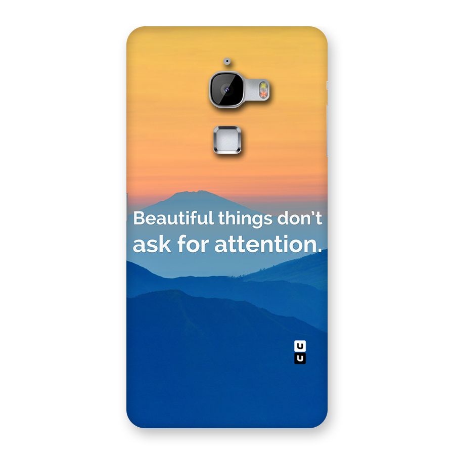 Beautiful Things Quote Back Case for LeTv Le Max