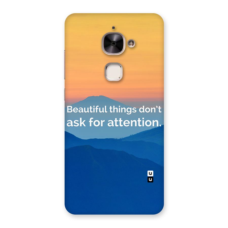 Beautiful Things Quote Back Case for Le 2