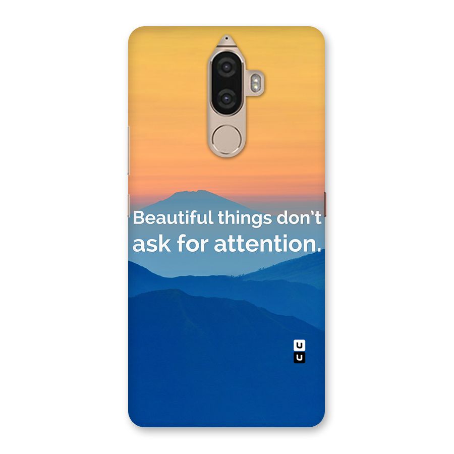 Beautiful Things Quote Back Case for Lenovo K8 Note