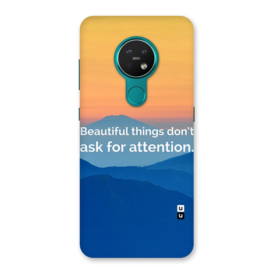 Beautiful Things Quote Back Case for Nokia 7.2