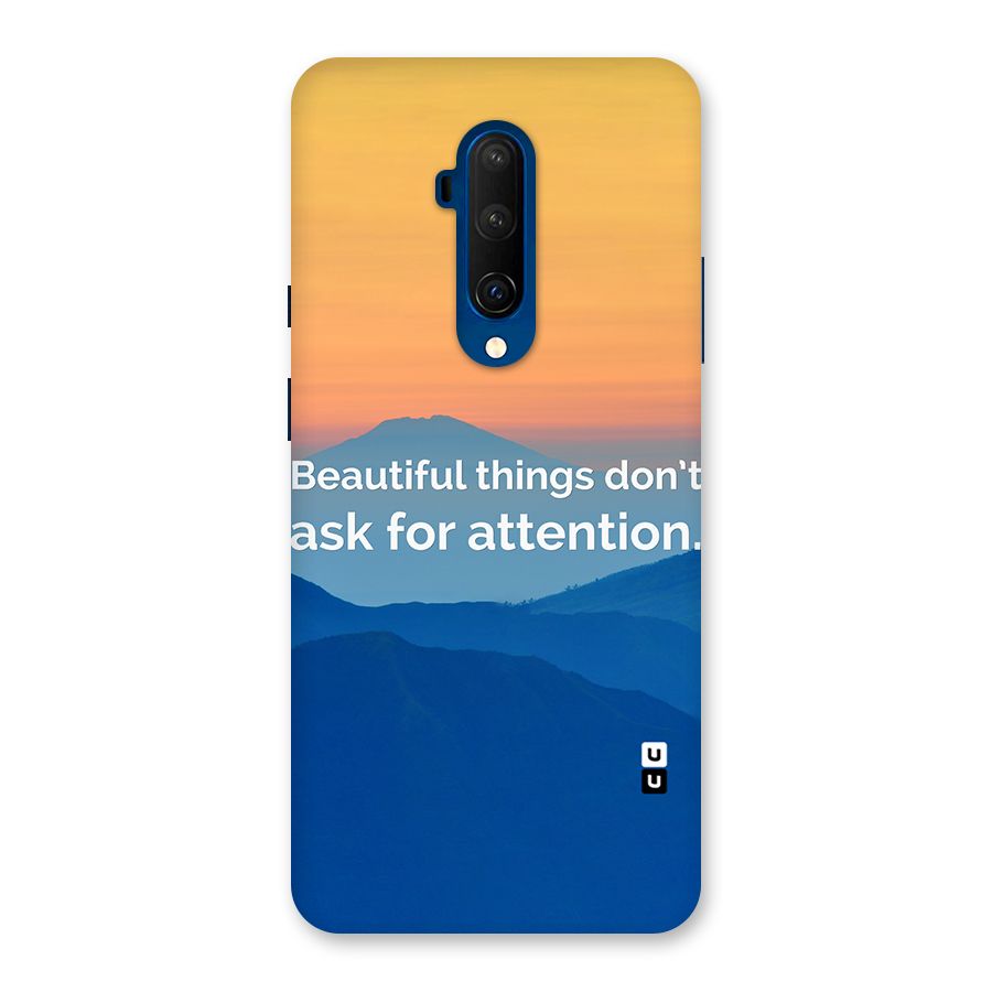 Beautiful Things Quote Back Case for OnePlus 7T Pro