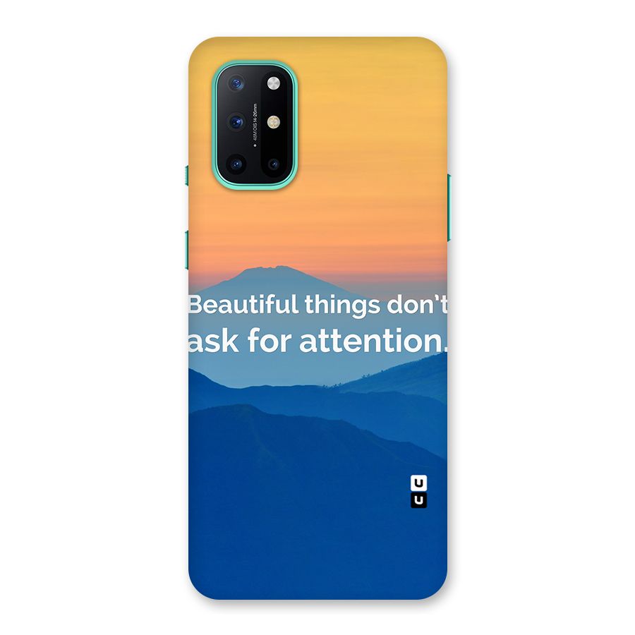 Beautiful Things Quote Back Case for OnePlus 8T