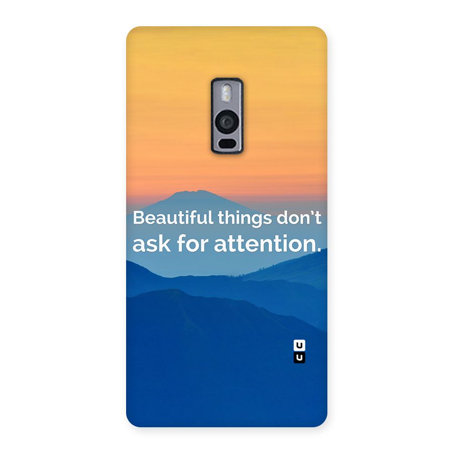 Beautiful Things Quote Back Case for OnePlus Two