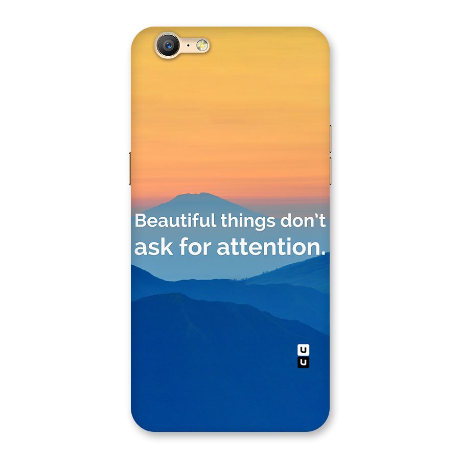 Beautiful Things Quote Back Case for Oppo A57