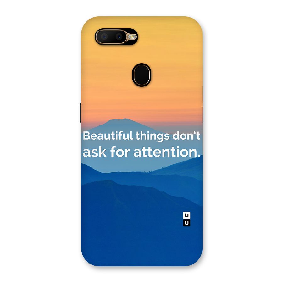 Beautiful Things Quote Back Case for Oppo A5s