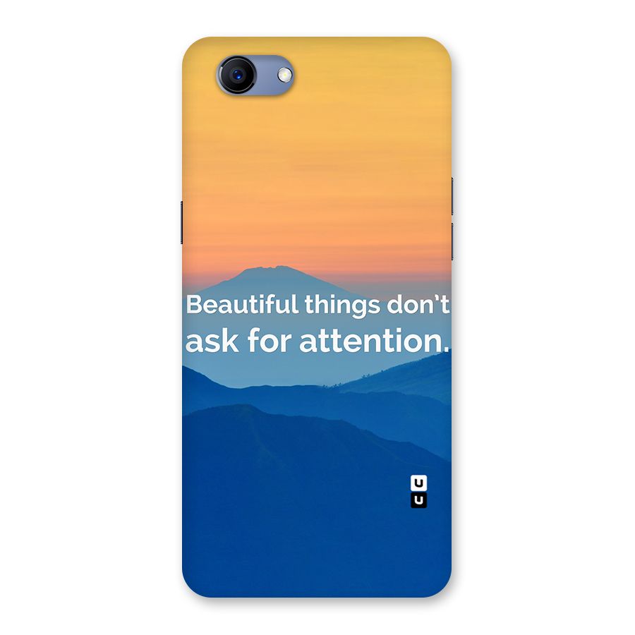 Beautiful Things Quote Back Case for Oppo Realme 1