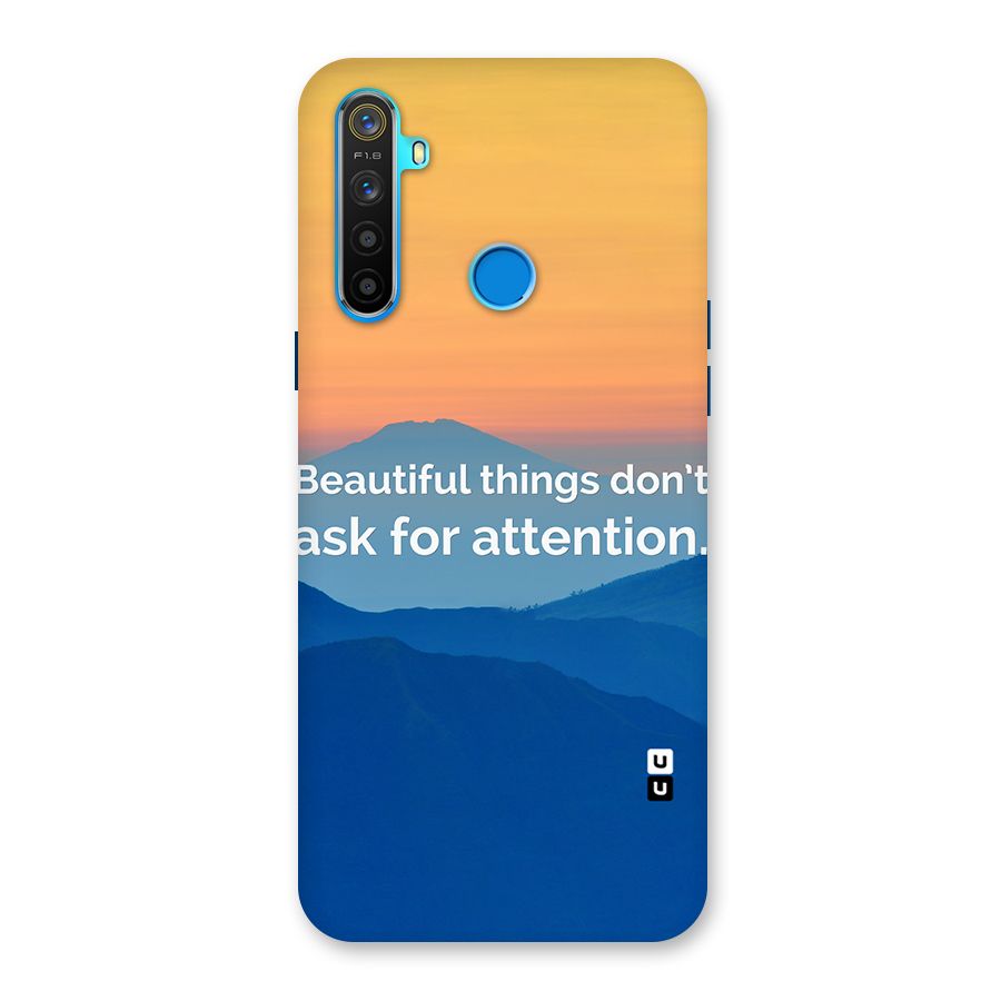 Beautiful Things Quote Back Case for Realme 5s