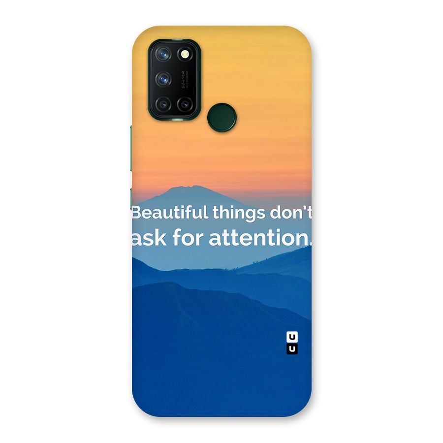 Beautiful Things Quote Back Case for Realme 7i