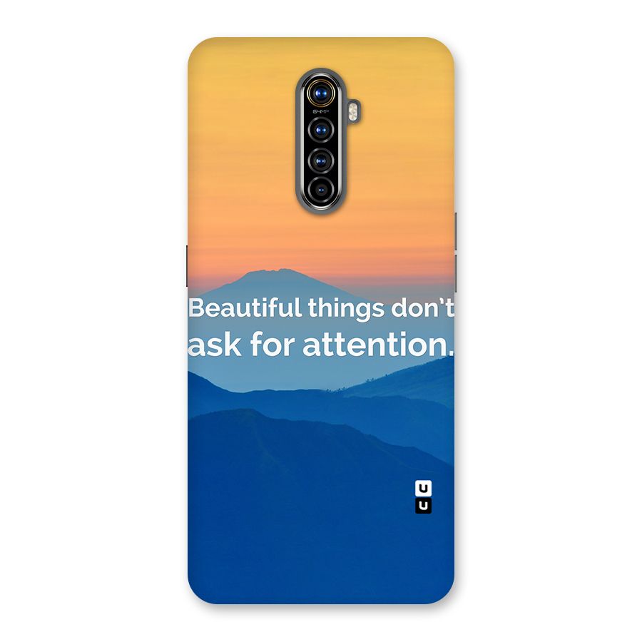 Beautiful Things Quote Back Case for Realme X2 Pro
