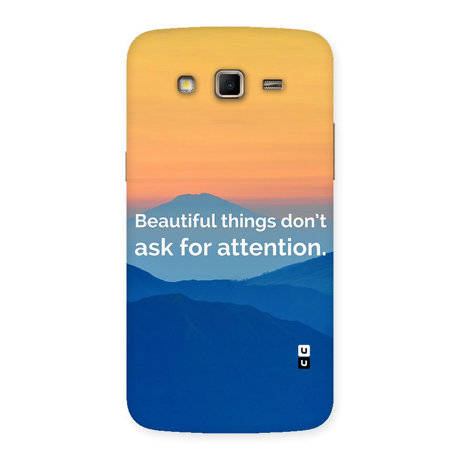 Beautiful Things Quote Back Case for Samsung Galaxy Grand 2