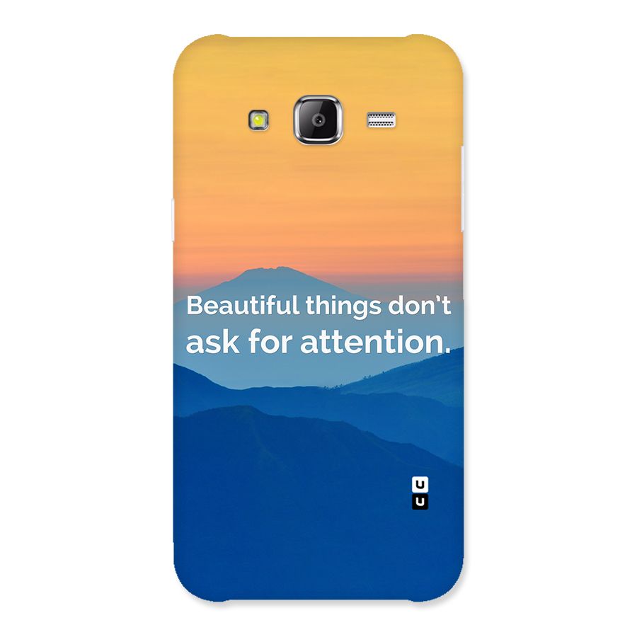 Beautiful Things Quote Back Case for Samsung Galaxy J2 Prime